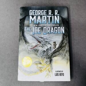 The Ice Dragon by George R R Martin (HCDJ 2014) 1st Tor edition Luis Royo art